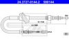 ATE 24.3727-0144.2 Cable, parking brake